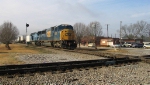 CSX 8723 is about to hit the diamonds